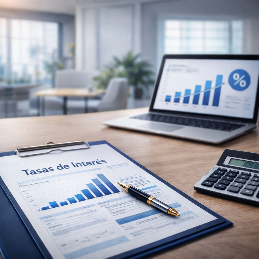 Tasas de interés vigentes